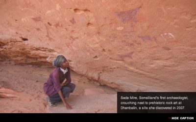 Sada Mire interviewed by CNN: ‘First-aid’ needed for 5,000-year-old Somali cave paintings