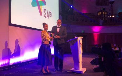 Dr Sada Mire wins the 2019 International Somali Awards’s Outstanding Educational Achievement award in London